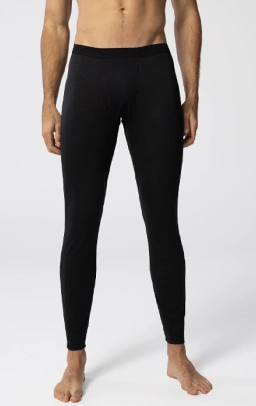 Hot Chillys Men's XL Black Pepper Bi-Ply Relaxed Fit Base Layer Bottom A14-9